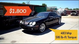 2003 CL55 AMG (Introduction to my Cheap $1,800 MERCEDES) Pt. #1