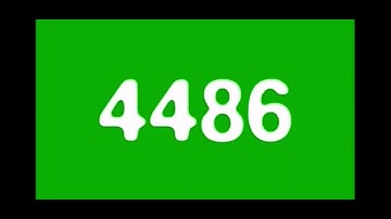 Numbers 1 to 10000 16x speed