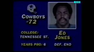 1981 week 15 Philadelphia Eagles at Dallas Cowboys