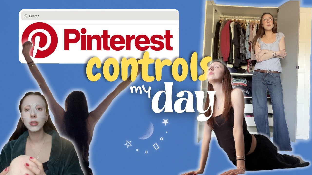 Pinterest Control I let PINTEREST control my day! ⋆⭒˚.⋆ - YouTube
