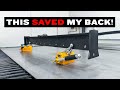 How i built this one thing to save my back  diy lifting beam