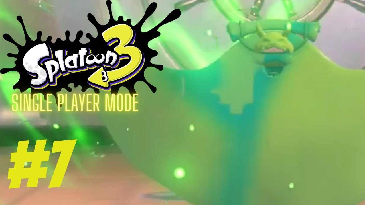Splatoon 3 Single Player Mode #7! Big Man Is THE Hype Manta! - YouTube