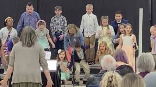 4th grade Easter concert House of the Lord
