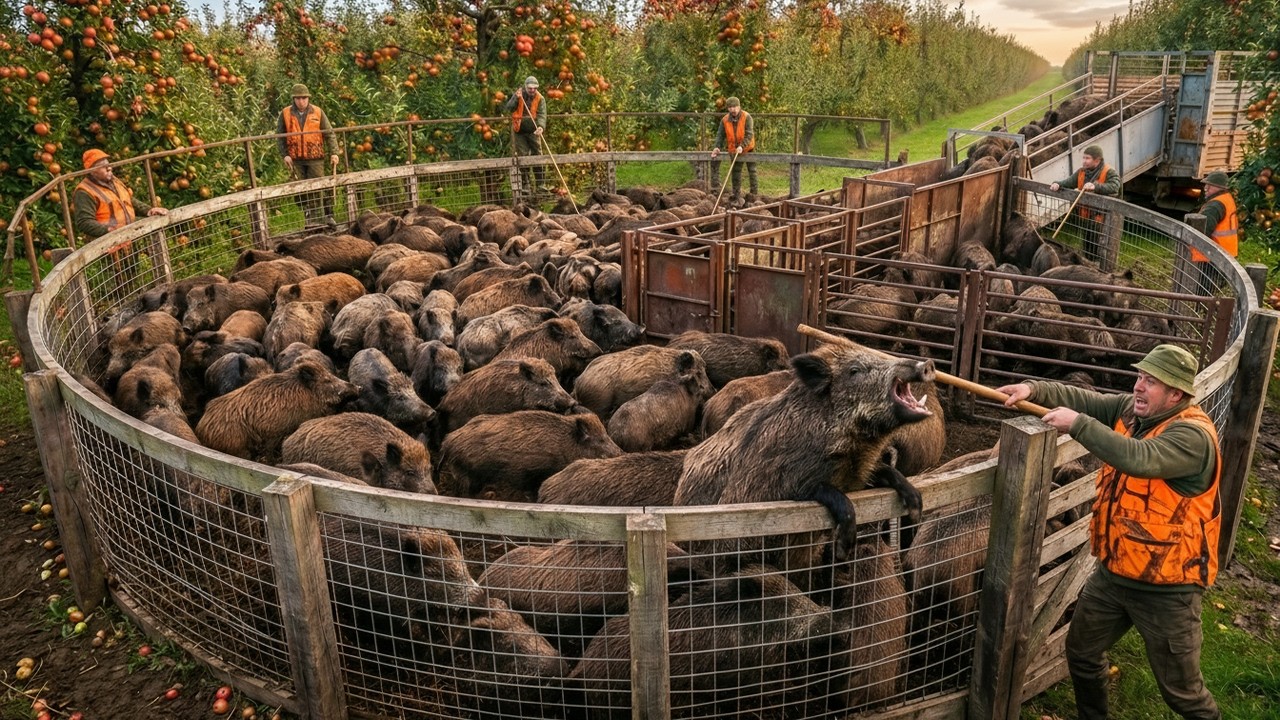 Massive Wild Boar Destruction – How Farmers Fight Back and Protect ...