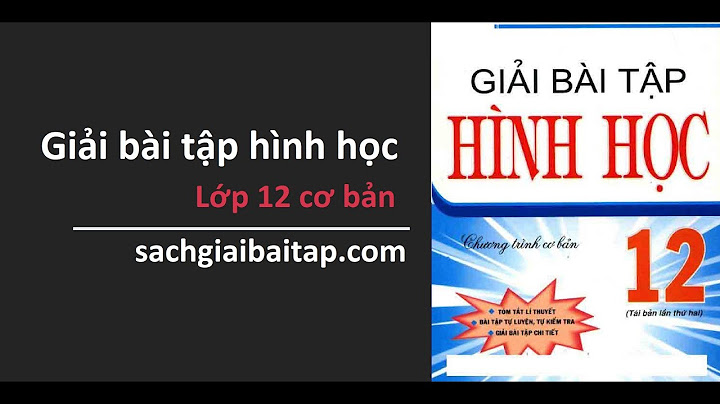 Download sách bài tập hình học lớp 12 cơ bản