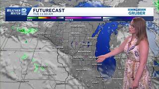 Southeast Wisconsin to dry out overnight