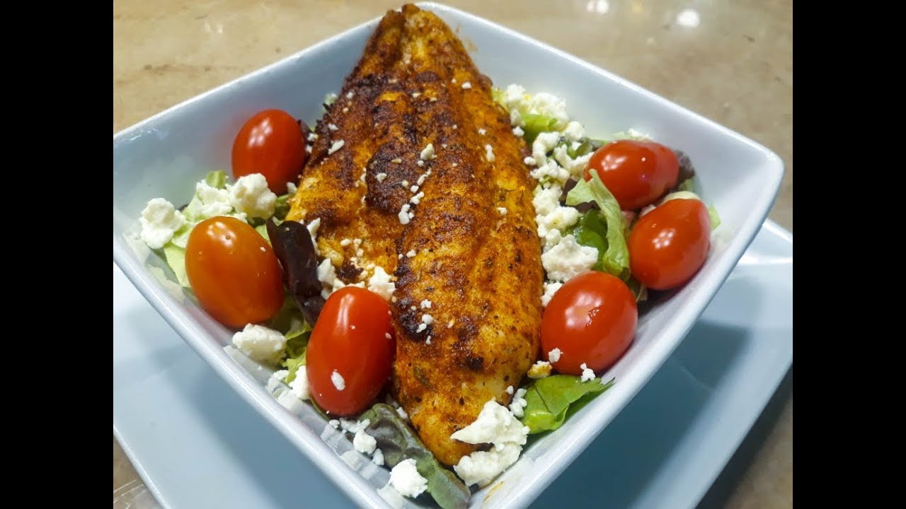 Blackened Catfish with custom seasoning blend - YouTube