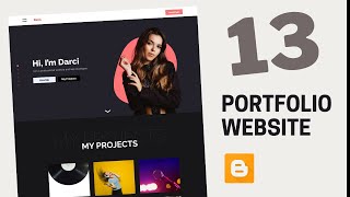 How To Design A Responsive Portfolio Website Using HTML, CSS & JavaScript [Part 13]