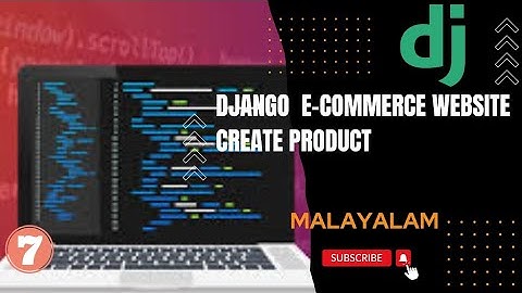 E-commerce Store in Malayalam  Django create product