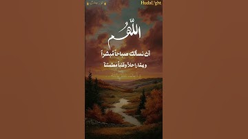 أبدأ يومك بهذا الدعاء #صباح_الخير #أذكار_الصباح #دعاء_قصير #اسلاميات #دعاء_مؤثر #ذكر_الله
