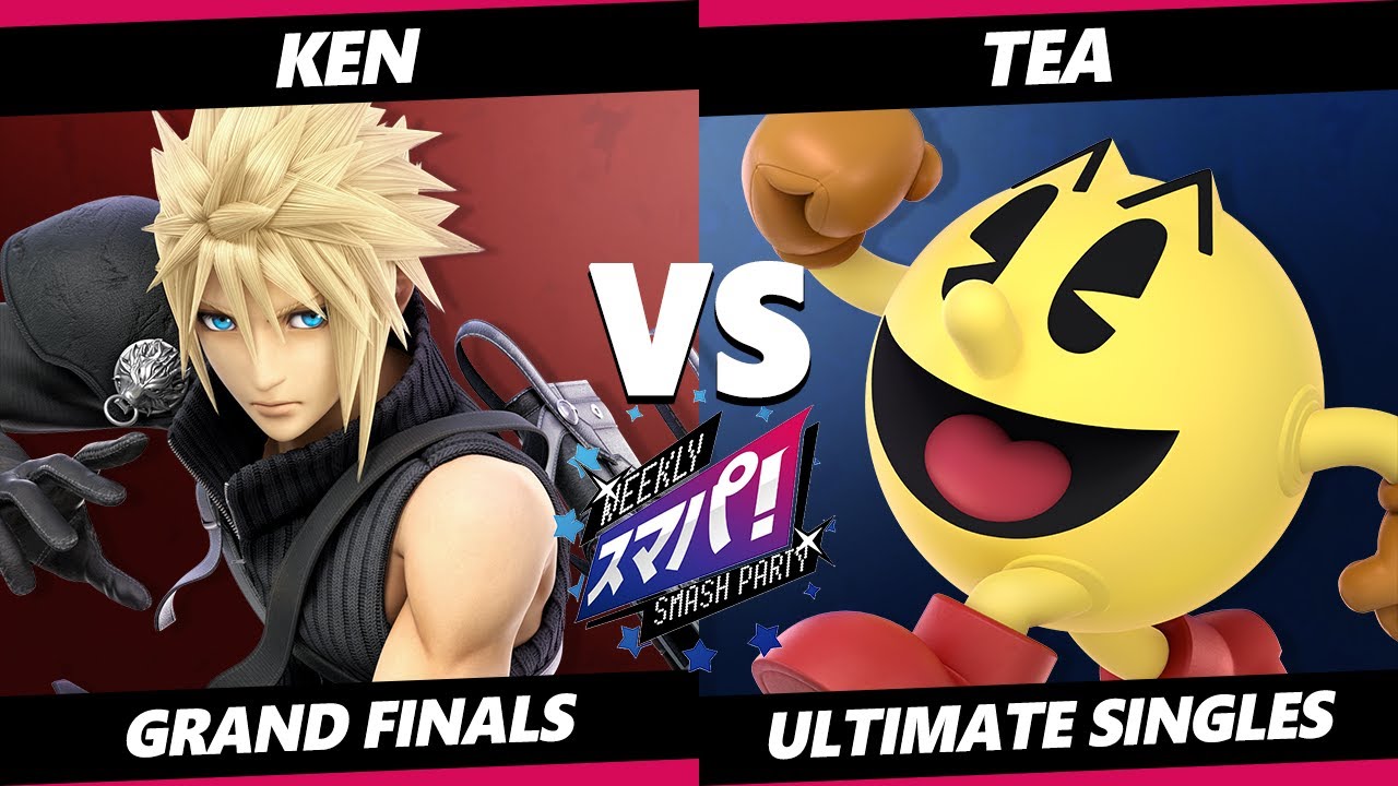 Sumapa 121 GRAND FINALS - Tea (Pac-Man) Vs. KEN (Sonic, Cloud) Smash Ultimate - SSBU