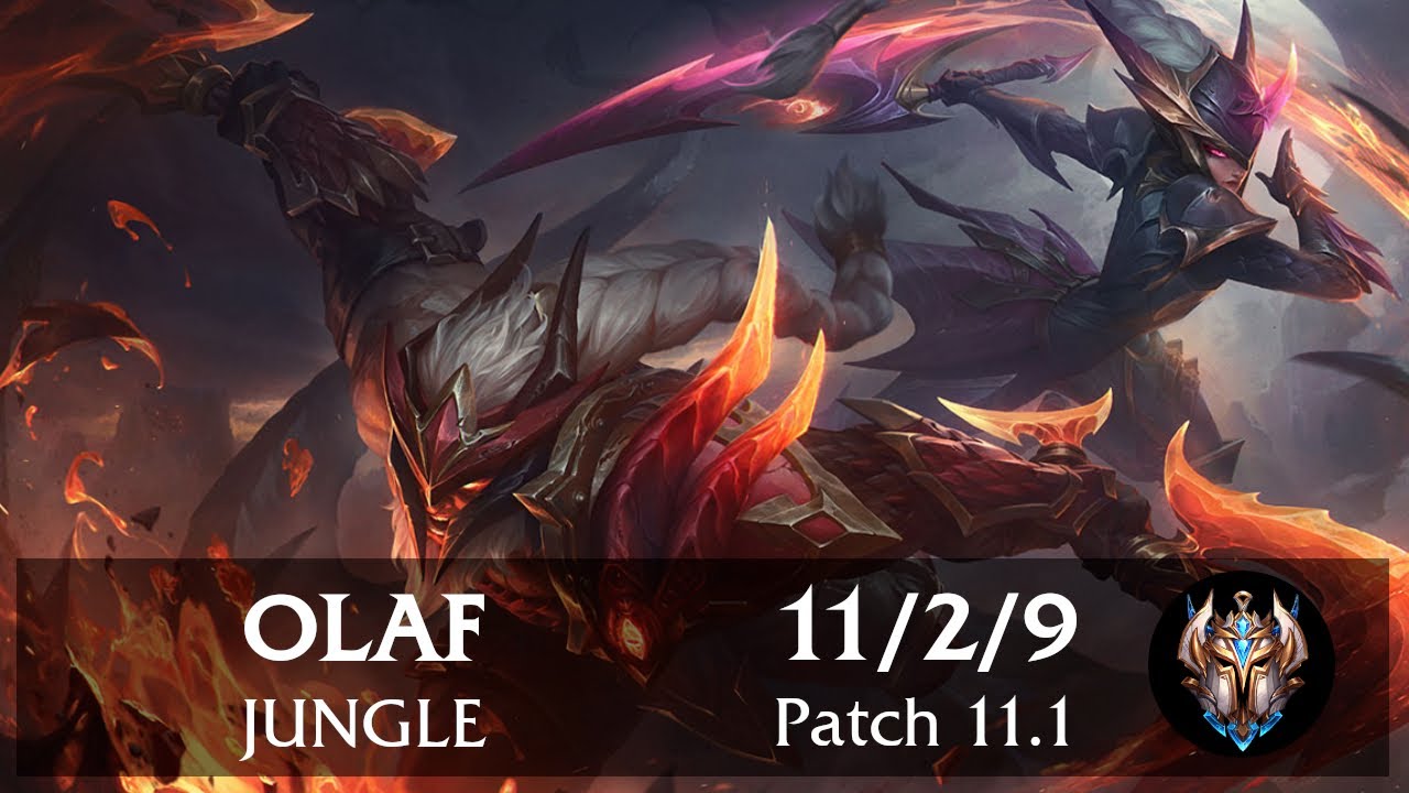 Olaf Jungle vs Elise | Pinoy Challenger Replay Patch 11.1