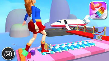 ASMR Tippy Toe - Gameplay Walkthrough Part 12 - Casual Game Levels To Play (iOS, Android)