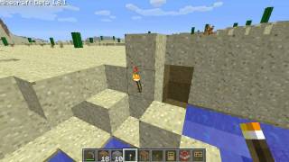 Weird lighting glitch - Minecraft v1.8 Beta