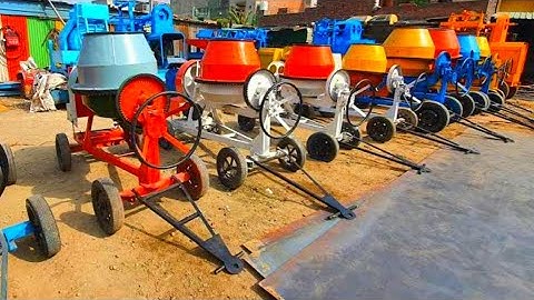 concrete mixture machine kaise banta hai 🤔 || new complete mixture machine || Ravi Kumar  Kashmir