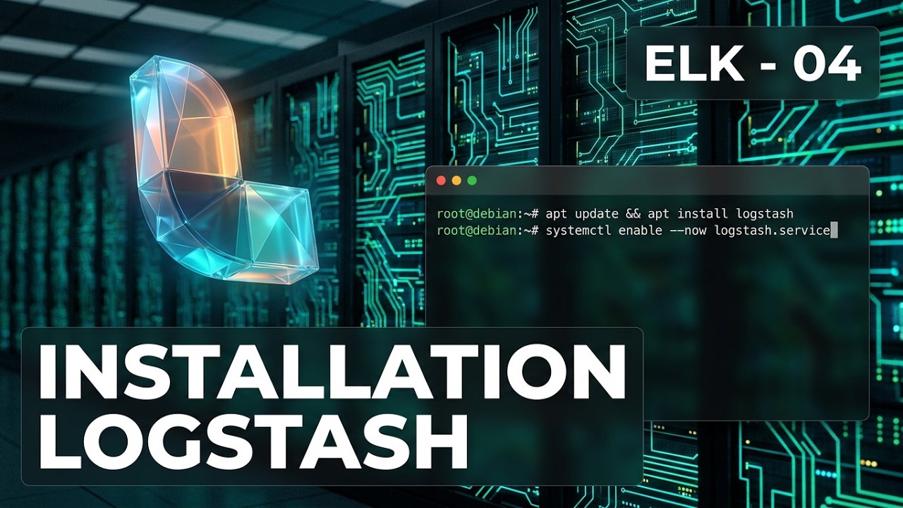 ELK - 4. INSTALLATION LOGSTASH - YouTube