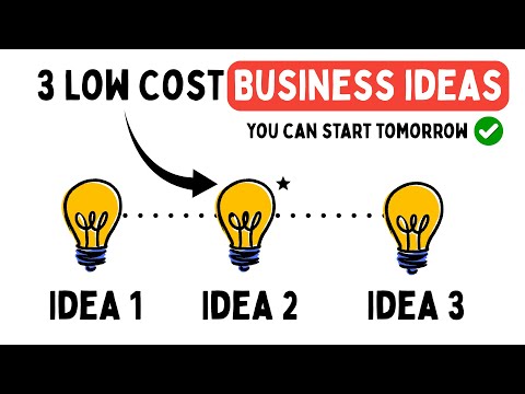 3 Low Cost Business Ideas You Can Start Tomorrow
