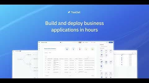GitHub - ToolJet/ToolJet: Low-code platform for building business applications. Connect to databa...