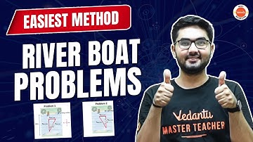 Easiest Method for River Boat Problems | Relative Velocity | Must watch for NEET 2024 | NEET Physics