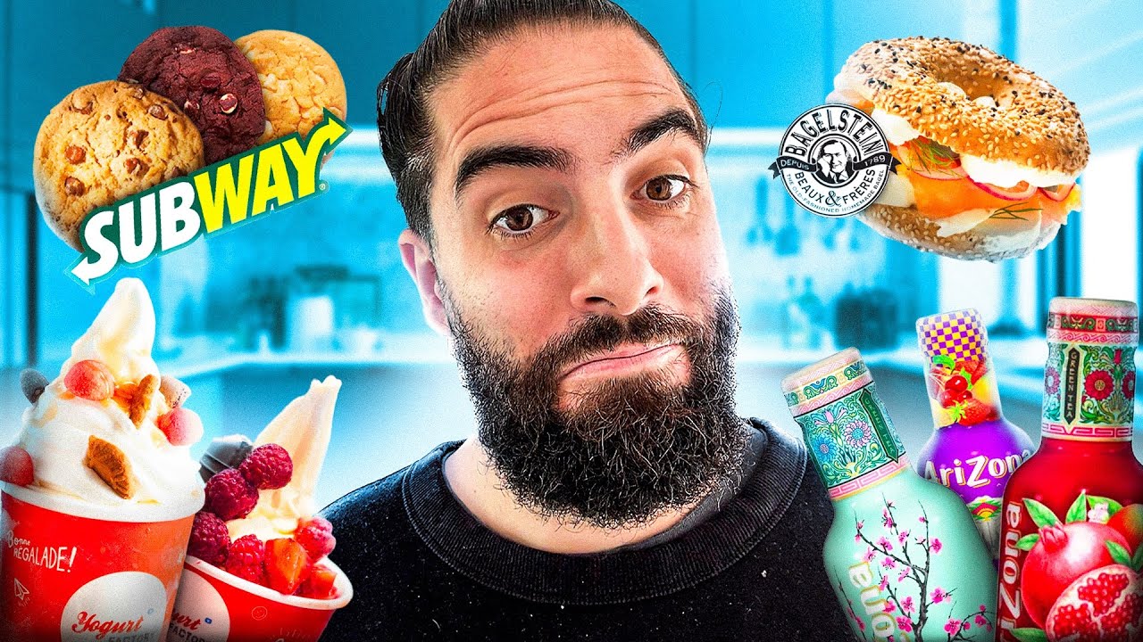 Je teste les ANCIENNES TENDANCES FOOD