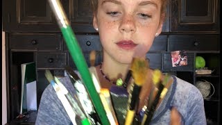 ASMR getting your face painted screenshot 4