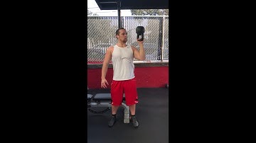 Kettlebell One Arm Bottom Up Press