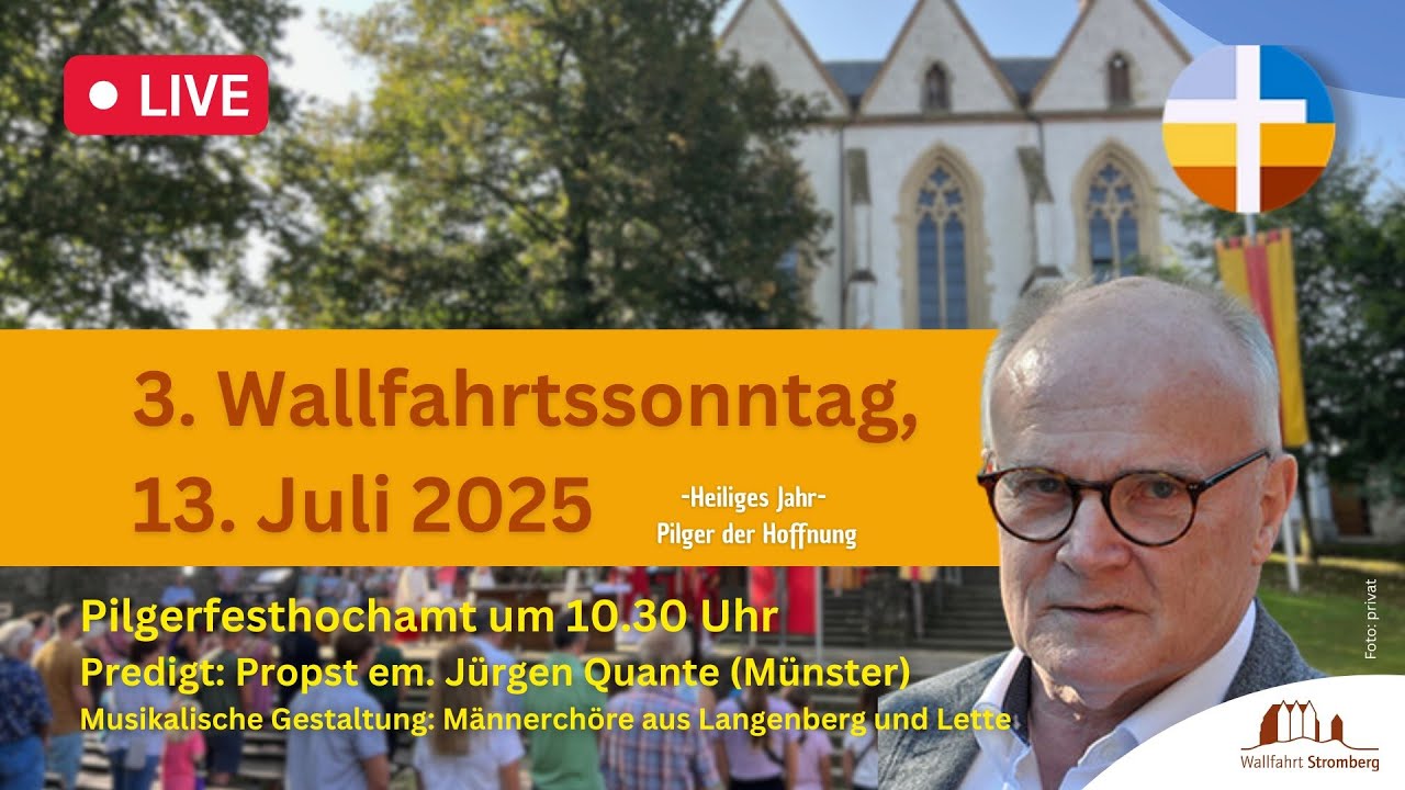 3. Wallfahrtssonntag in Stromberg LIVE