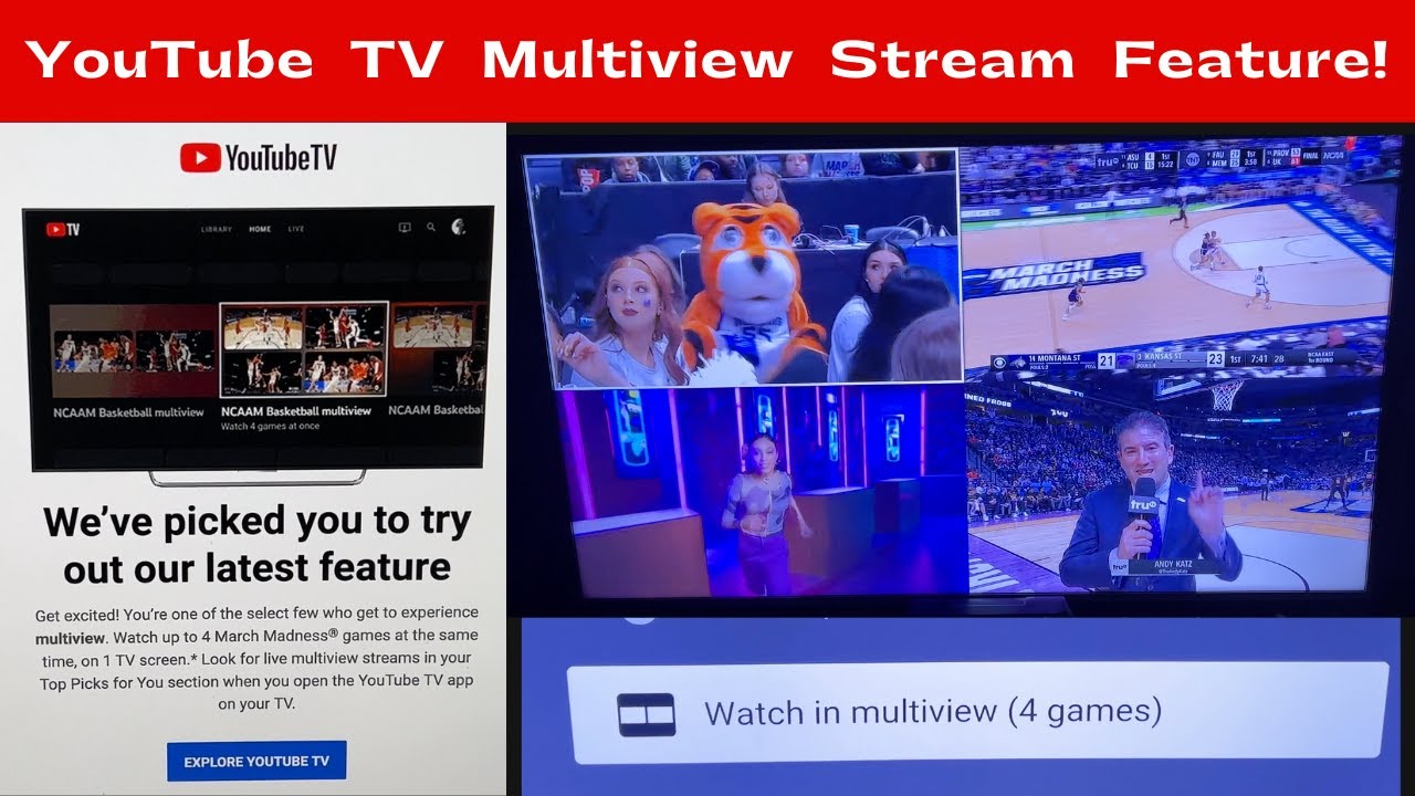 TV Now Offers NFL Multiview Showing 4 Game At Once - Here is  Everything You Need to Know About Multiview For NFL Sunday Ticket