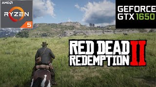 GTX 1650 + Ryzen 5 5600H Laptop | Red Dead Redemption 2