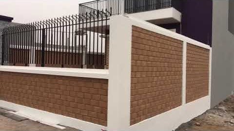 Ngắm tường rào thôi cũng đã thấy yêu GẠCH KHÔNG VỮA lắm luôn cả nhà ạh