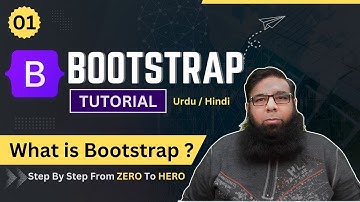 🔥 Bootstrap Tutorial for Beginners in Hindi / Urdu | What is Bootstrap & How to Use It? 🚀 - Class 01