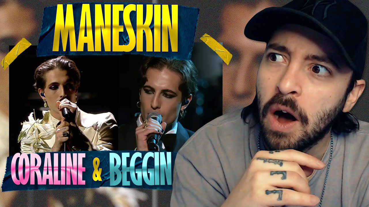 Måneskin - Coraline & Beggin (LIVE) | REACTION | They took the live performances to another level 🔥🔥