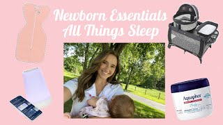 Newborn Must Haves 2023 | Baby Products | Baby Registry | Sleep Edition | What You Actually Need