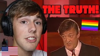 Stephen Fry's Best Arguments! (American Reacts)