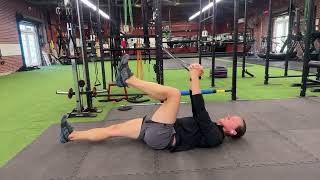 Reverse bird dog (anti rotation)