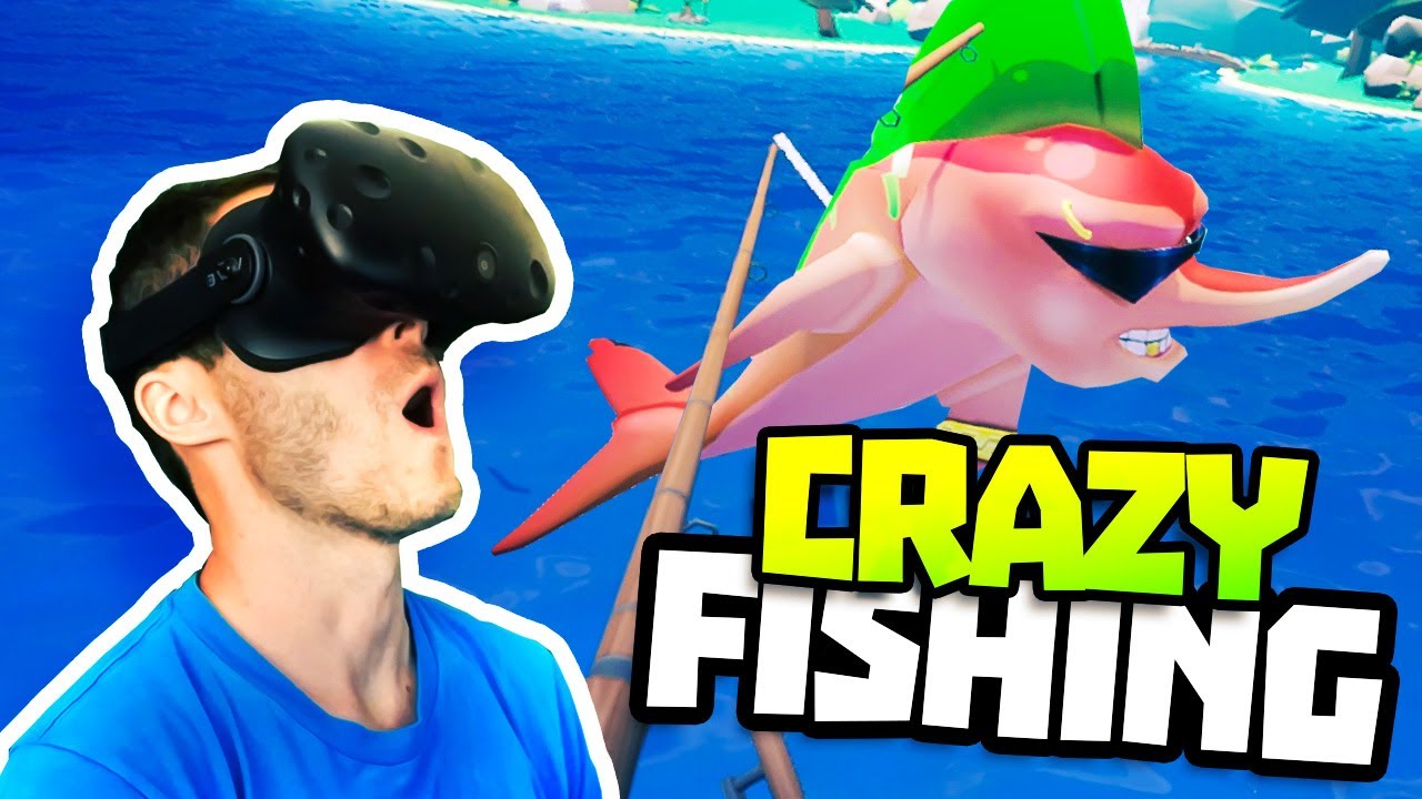 CATCHING RARE AND LEGENDARY FISH! - Crazy Fishing VR Gameplay - VR HTC Vive  Let's Play 