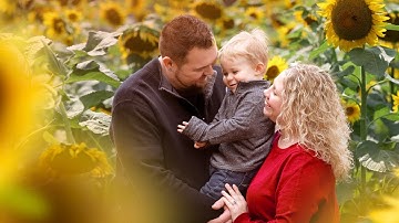 How To Use Sunflower Backdrops & Overlays