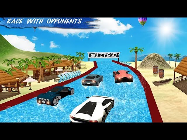 Water Slide Car Race - Water Surfing Stunts 🕹️ Play Now on GamePix