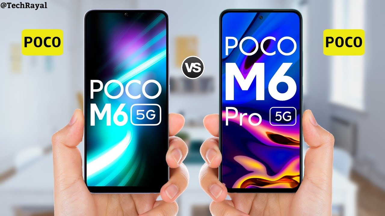 Poco M6 5g vs Poco M6 Pro 5g, Price