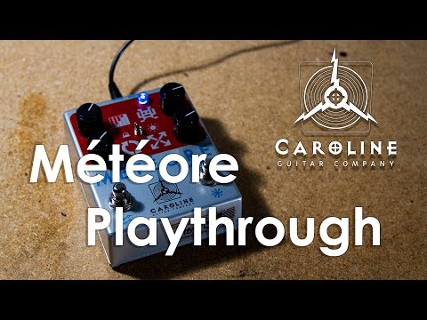 Caroline Guitar Company - Météore Playthrough