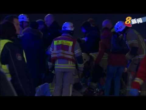 德国柏林：卡车冲撞圣诞市集 12死48伤