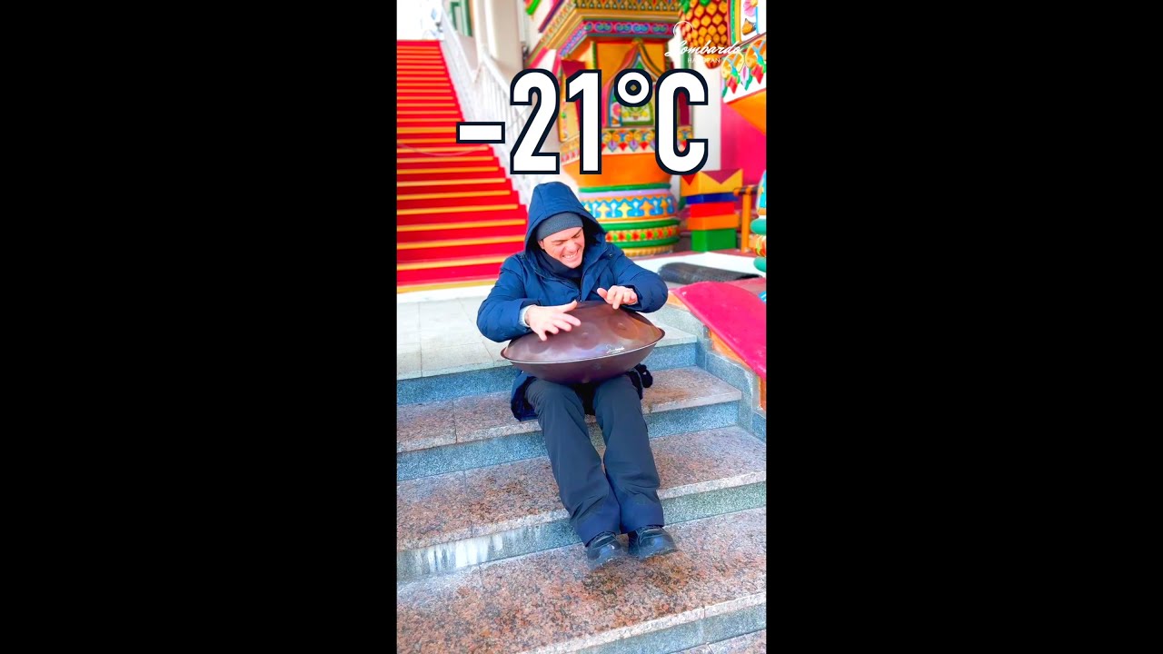 Extreme Cold Handpan: Playing at -21°C Without Gloves! How Long Can I Last?