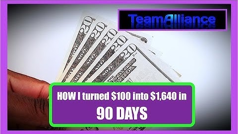 🤑HOW TO Turn $100 into $1,640 in 90 DAYS with NADEX Binary Options.. | #TeamAlliance