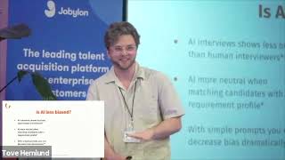 AI in Recruitment: Friend or foe? - Alex Tidgård