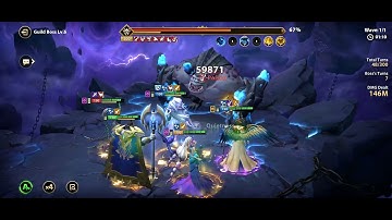 IMR Infinite MagicRaid Guild Boss 6 432M Dmg in 1 Key only with Mythic Heroes.