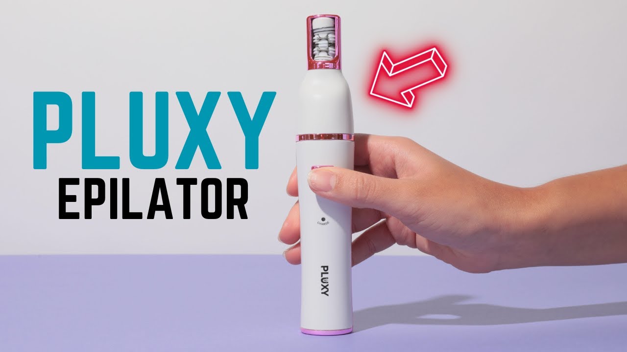 Pluxy - Best Epilator | Remove Unwanted Facial Hair For Up To 4 Weeks!