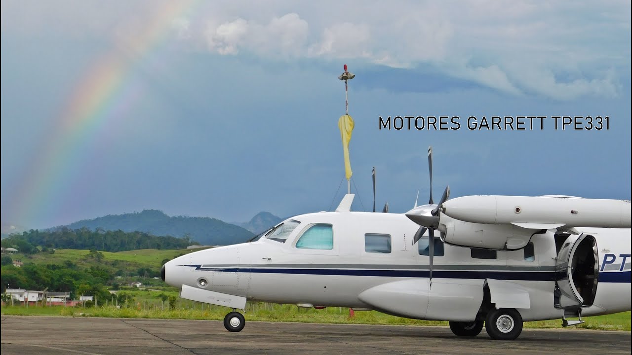 Mitsubishi MU 2B 60 Marquise Start Taxi e Decolagem no Aeroporto de Cachoeiro Espirito Santo