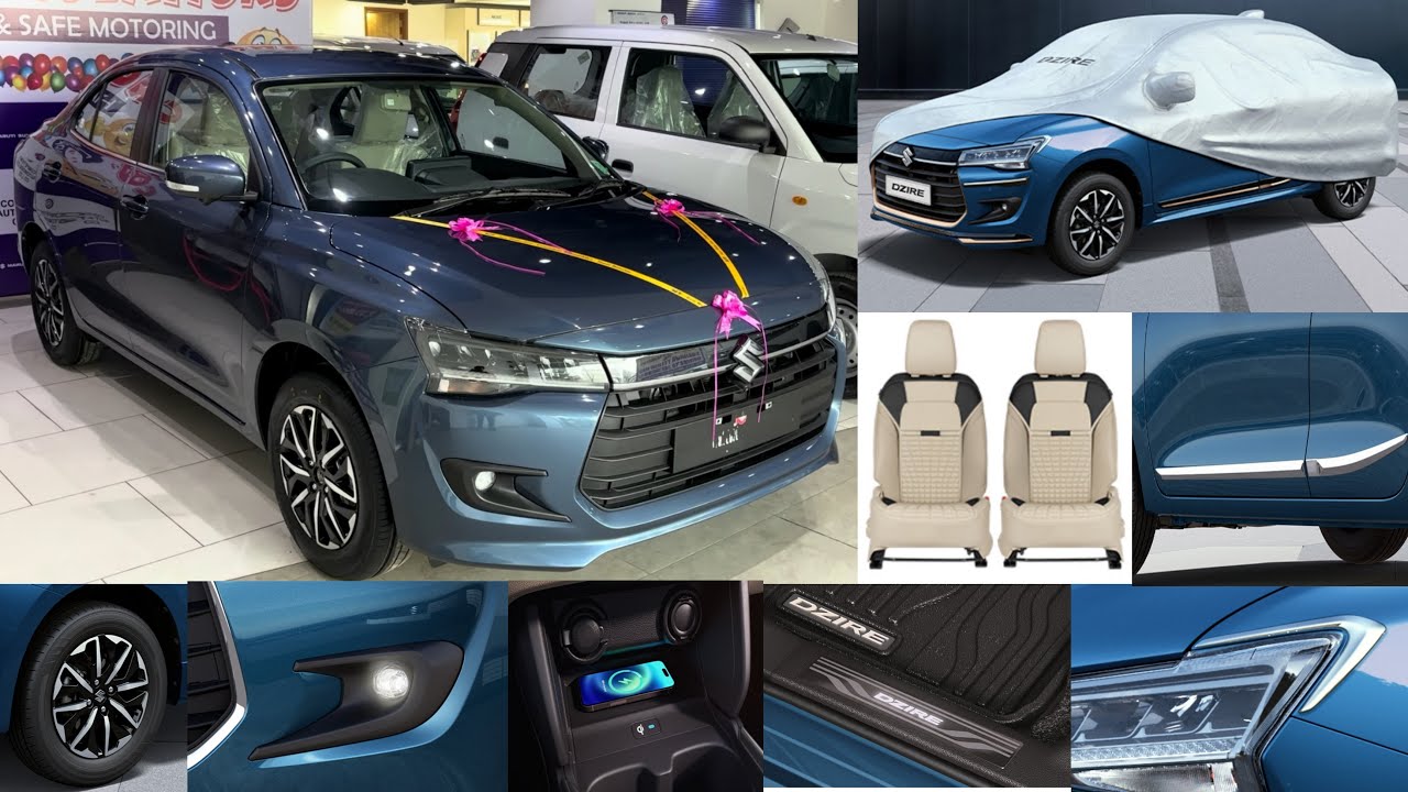 New Maruti Dzire All Genuine Accessories