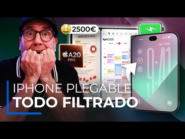 iPhone plegable: fecha, precio y todos los detalles filtrados