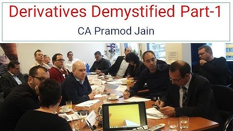 Derivatives Demystified Part-1 I CA Pramod Jain